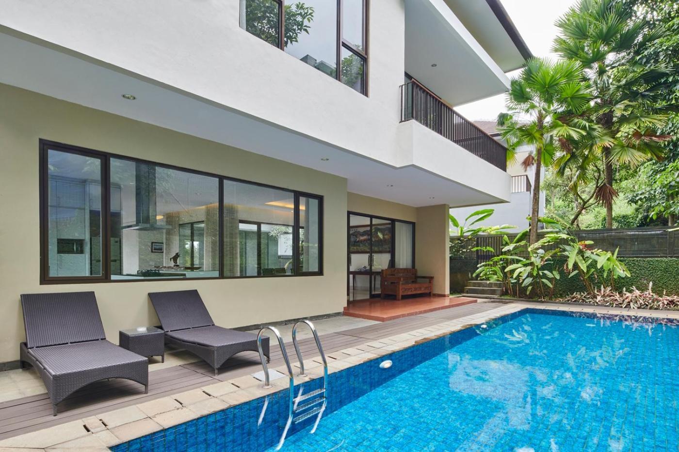 Oyama City View Villa 4 Bedrooms With A Private Swimming Pool Bandung Zewnętrze zdjęcie