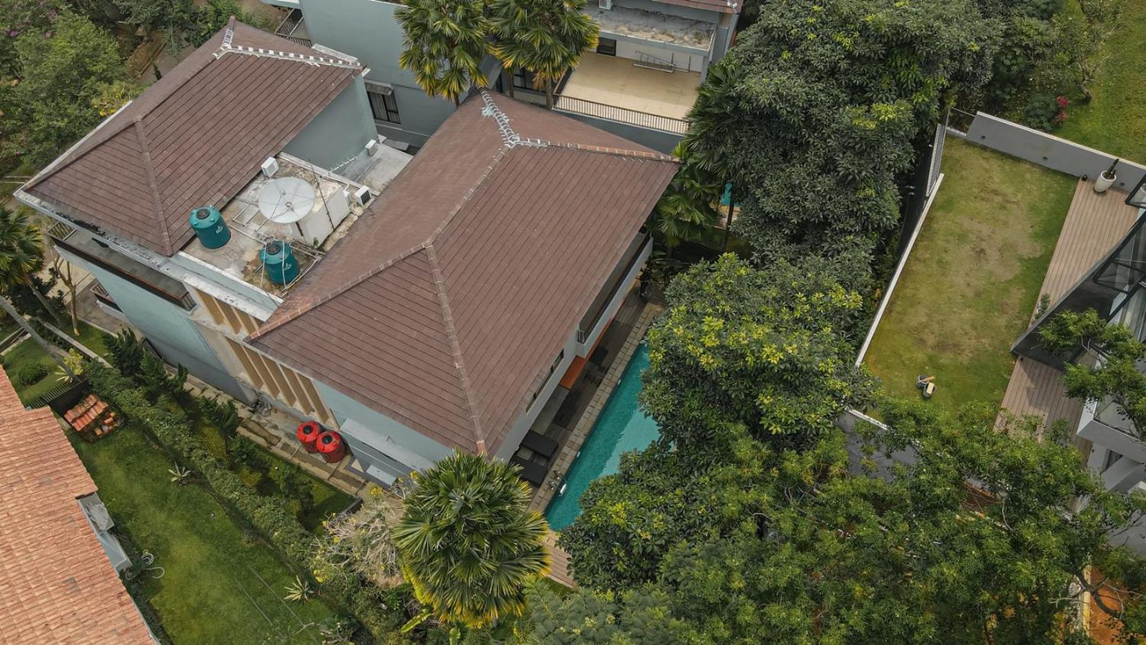 Oyama City View Villa 4 Bedrooms With A Private Swimming Pool Bandung Zewnętrze zdjęcie